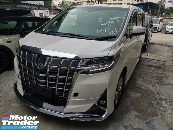 2018 TOYOTA ALPHARD 3.5 Executive Lounge FULL SPEC BLACK INTERIOR ORIGINAL MILEAGE UNREG